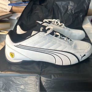 Puma leather Ferrari SFRoma white sneakers size 11